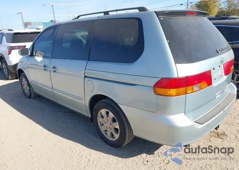 2003 Honda Odyssey Ex из США, поврежденный, VIN 5FNRL18623B055973